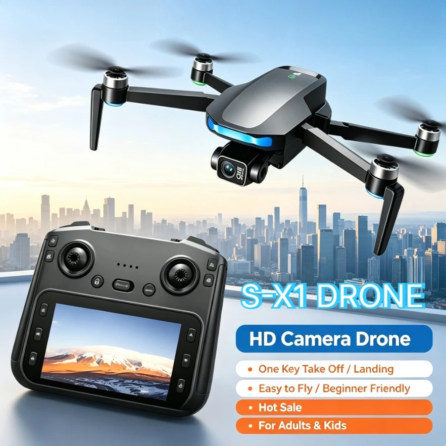 Drone Gimbal 3 Axis - Original S-X1 GPS-Drohne 8K HD-Kamera 5G