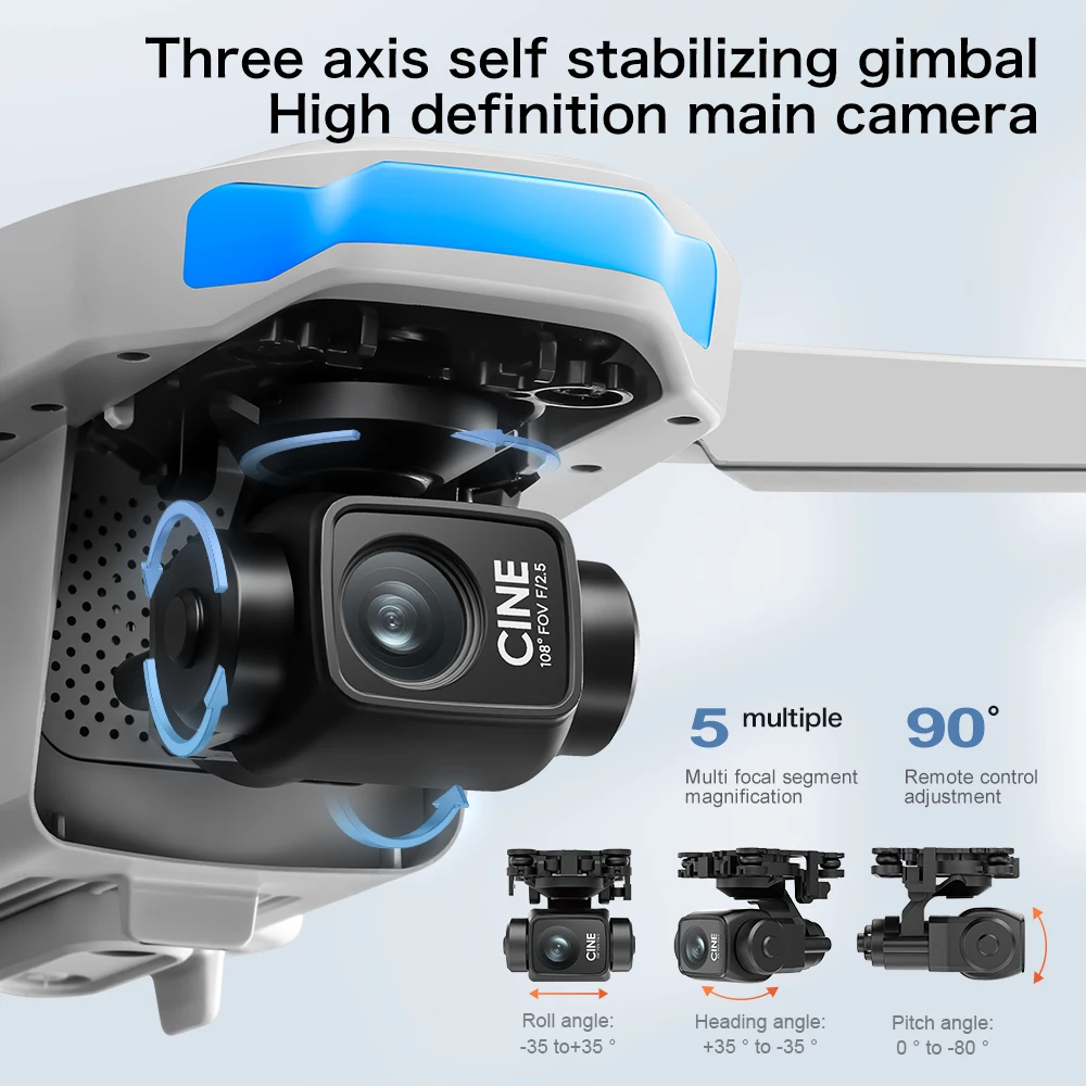 Original S-X1 GPS-Drohne 8K HD – Drone Gimbal 3 Axis Bewertung und Preis